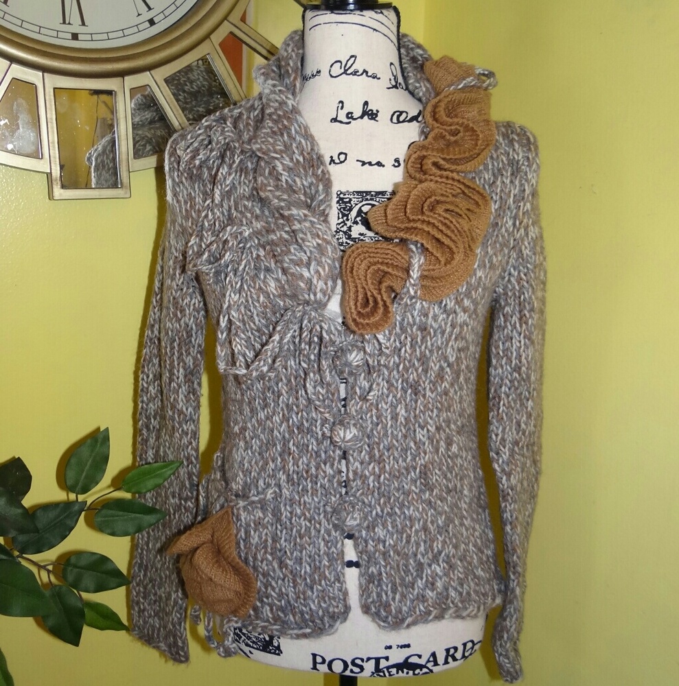 Anthropologie Knit Cardigan